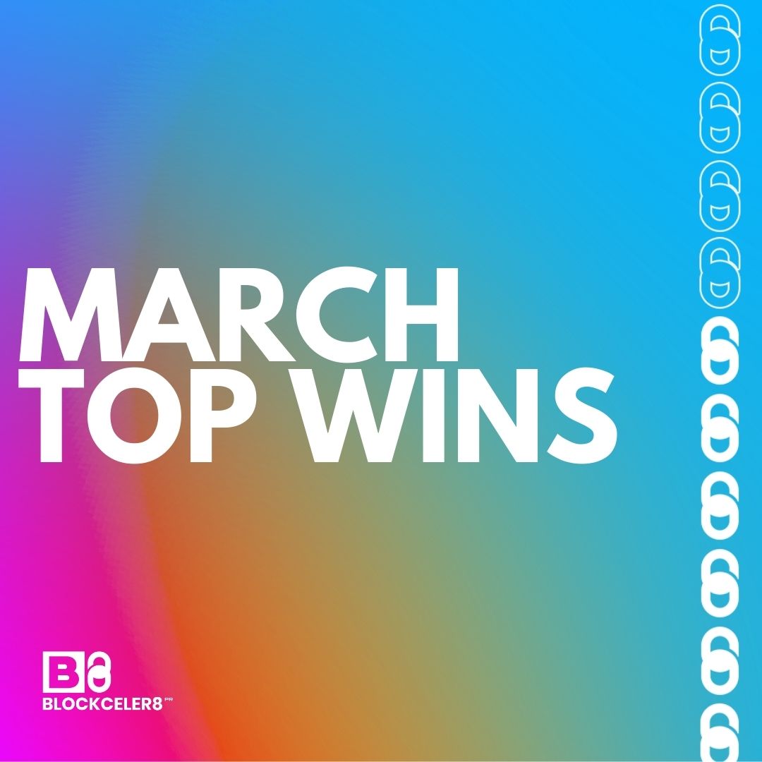 blockceler8's tweet photo. Marching to the beat of our own PR drum! 🥁 Here's a recap of Blockceler8's major wins and accomplishments for the month of March:

#PouchPhilippines #BitcoinConference #Mintoo #PDAX #NewHorizons #Tetrix #Blockchain #Blockceler8 #Blockceler8PR #PublicRelations #PRSuccess https://t.co/3XxRiWjTPn