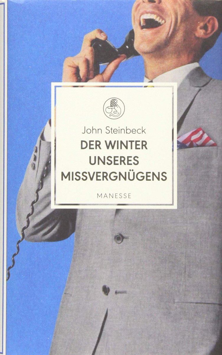 AndreasKollros's tweet photo. #buchempfehlung #SteinbeckJohn #derwinterunseresmissvergnügens
Ethan Hawley, Hätschelkind der Finanzaristokratie von Long Island, muss sich um materielle Dinge nicht sorgen - bis ihn eine Pleite plötzlich zwingt, auf eigenen Beinen zu stehen. https://t.co/rjpLdDYa2L