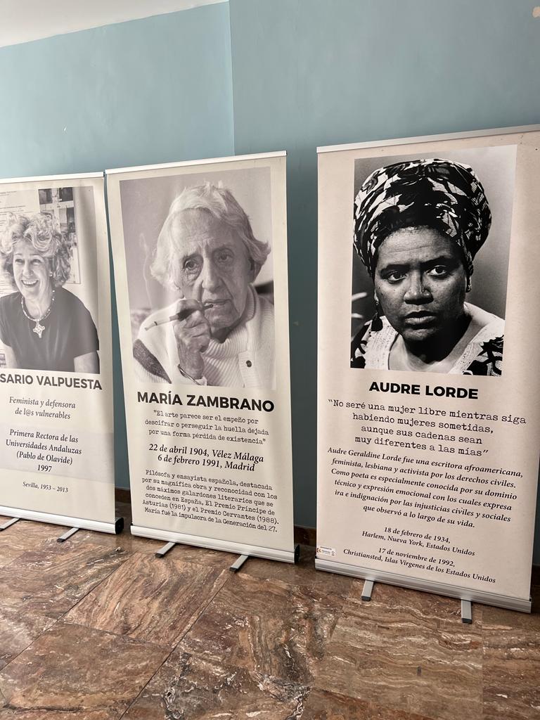 PALEM_LOBBY's tweet photo. Exposición Historia Viva de las Mujeres en colaboración con la Diputación de Córdoba y la Asociación de Mujeres Mega de Cabra, aquí puedes visitarla hasta el 17 de Abril y a partir de esta fecha puedes disponer de la misma. https://t.co/gOjF5sAhog