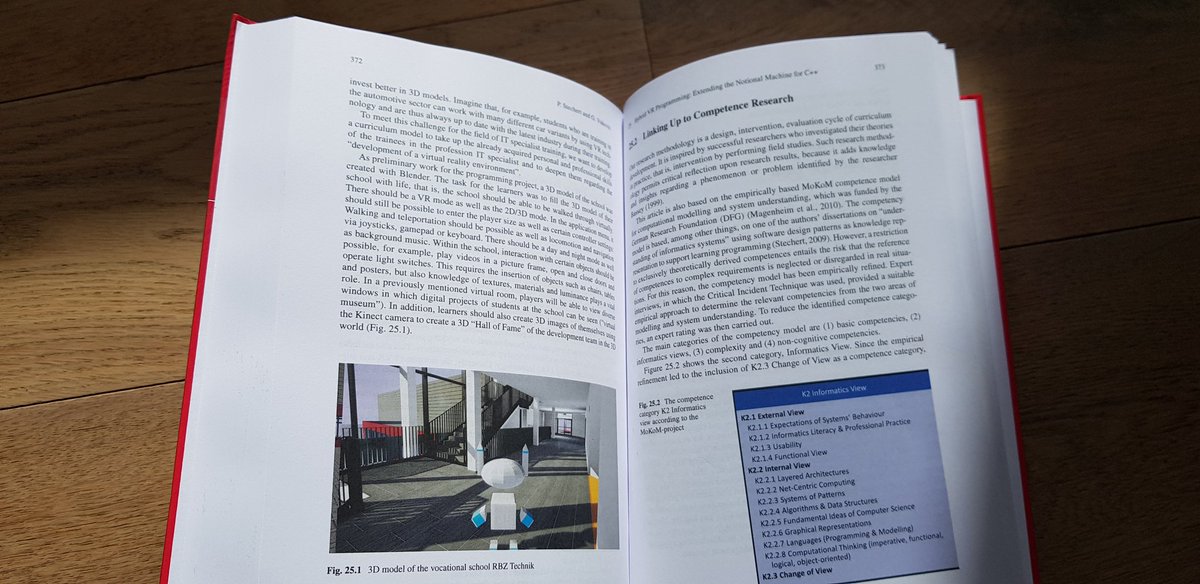 Yeah, das Buch 'Teaching Coding in K-12 Schools' ist angekommen. Darin ein Beitrag von einem Kollegen und mir zu 'Hybrid VR Programming'.
Weitere Beiträge u.a. von @prof_birgit @lindamannila @m_grillenberger uvm.
#PflichtfachInformatik #twlz