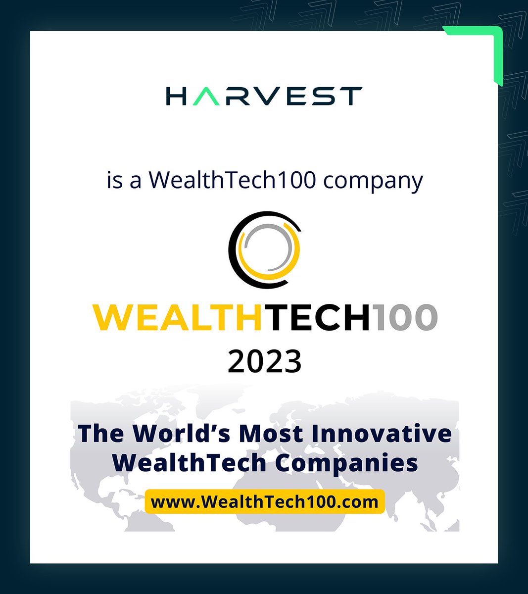 Quantalys's tweet image. 🏆[#récompense] @HarvestGroupe rejoint les #WealthTech100 de 2023 ! 
Nous sommes très honorés d’être à nouveau récompensés, cette fois-ci au niveau international !

👉 En savoir plus : harvest.fr/recompense-har…

#patrimoine #award #innovation #digital @Fidroit @QuantalysItalia