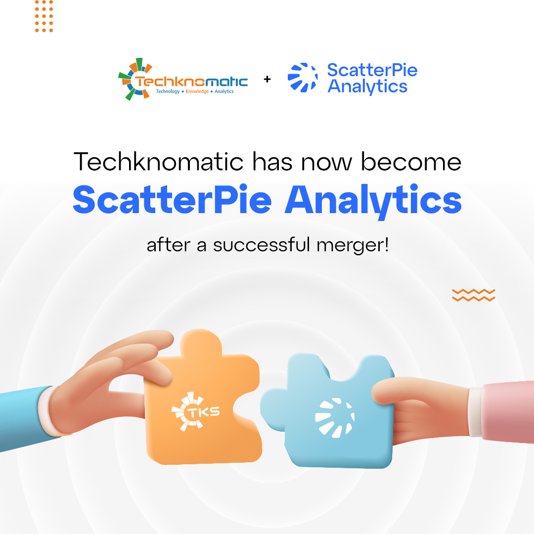 WeAreScatterPie's tweet photo. We are pleased to announce that effective from April 1st, ScatterPie Analytics and Techknomatic Services have merged into one entity as ScatterPie Analytics. ππ€
#BigNews #ScatterPie #MergerAnnouncement #Merger #CompanyMerger #BusinessGrowth #BusinessExpansion #DataNews https://t.co/XpsZohf11l