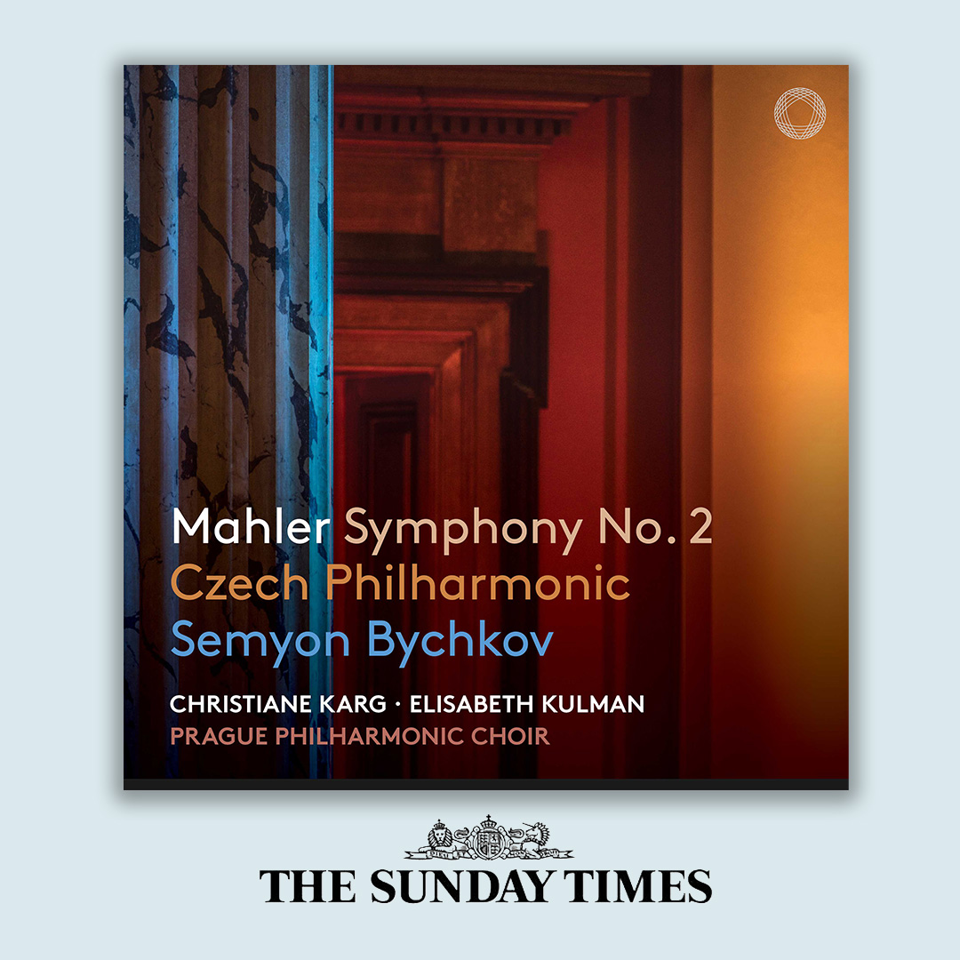 'Mahler Symphony No. 2', performed by @CzechPhil and #SemyonBychkov, received a 5 star review by @thetimes. 'You marvel at the fresh depth and breadth that Bychkov and his players find within this towering work.' PRE-ADD to the album now: lnk.to/CzechPhilMahle…