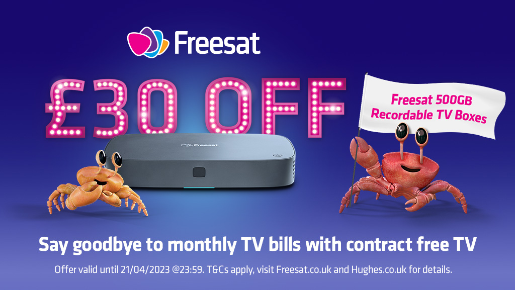 HughesDirect's tweet photo. Enjoy £30 off a @freesat_tv 4K TV box with 500GB storage and a world of contract-free entertainment this #Easter. #LiveLifeFree
Discover more here ->
https://t.co/C0wmgXZVKk https://t.co/iB4ckZCzyV