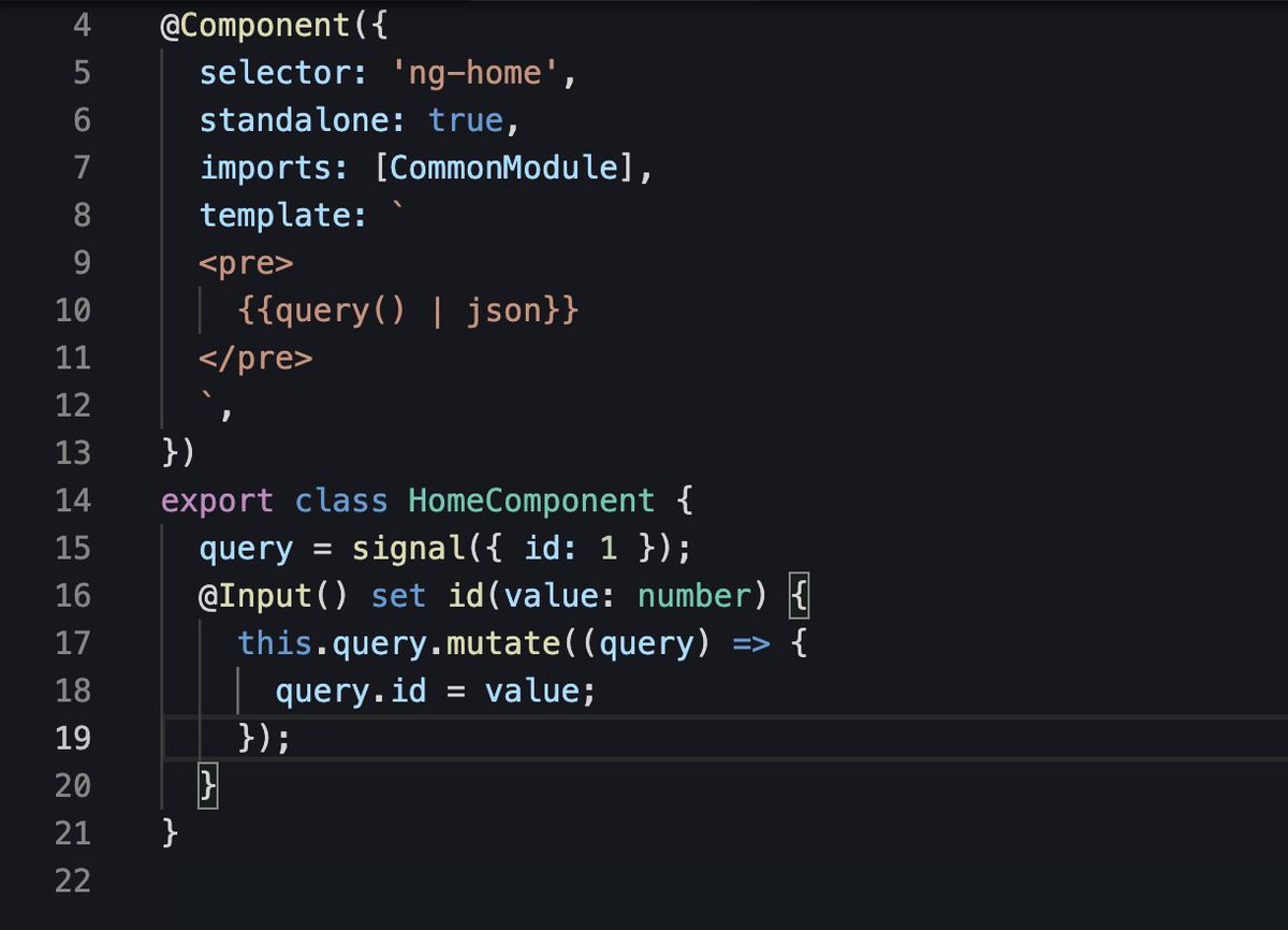 lifekefunde's tweet image. Signal question #angularSignals #Angular
mutating signal in input setter throws error as as next-6. Is this expected or bug ? @pkozlowski_os @synalx
wrapping it in set timeout fixes this
stackblitz.com/edit/angular-k…