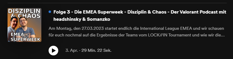 AndyInBlood's tweet photo. @Headshinsky Mir wird die jetzt schon angezeigt aber mit dem Text der 2. Folge: https://t.co/4Cn6O3JHcN