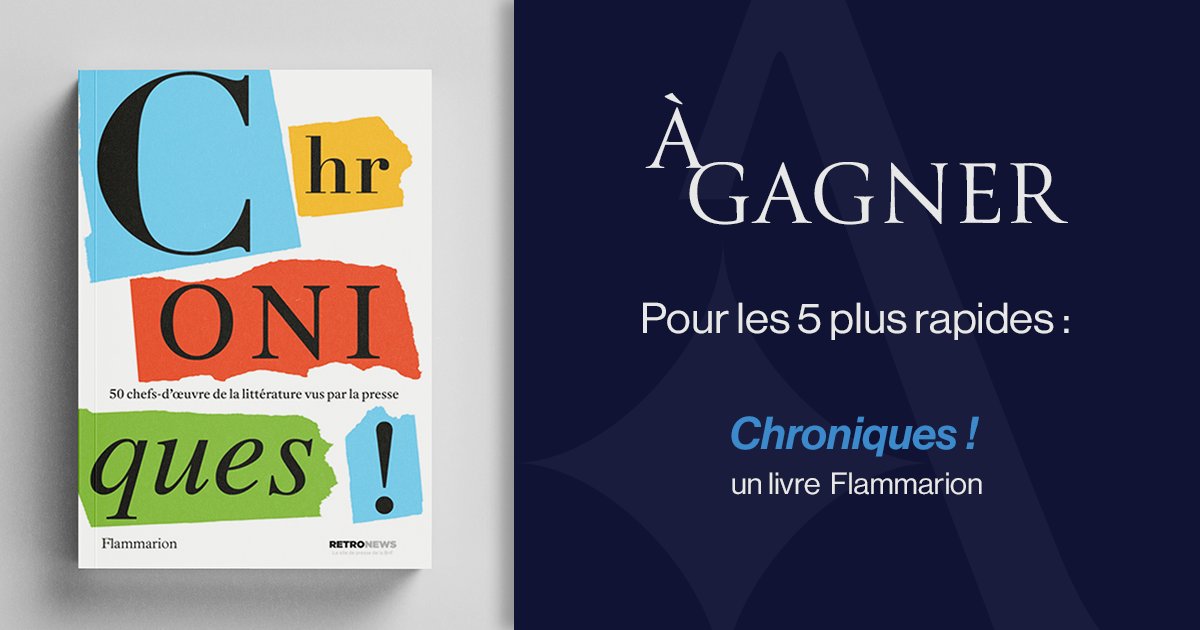 Besoin de lecture pour vos prochaines vacances ? Nous avons ce qu’il vous faut…  Arkhênum a le plaisir d’offrir aux 5 plus rapides un exemplaire du livre « Chroniques ! ». Pour tenter votre chance, il vous suffit de remplir le formulaire : fr.surveymonkey.com/r/29K82D5
