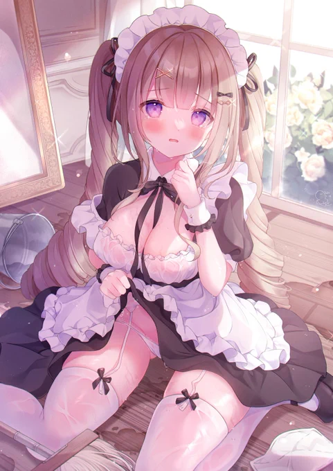 #これでフォロワーさん増えましたドジっ子メイドちゃん 