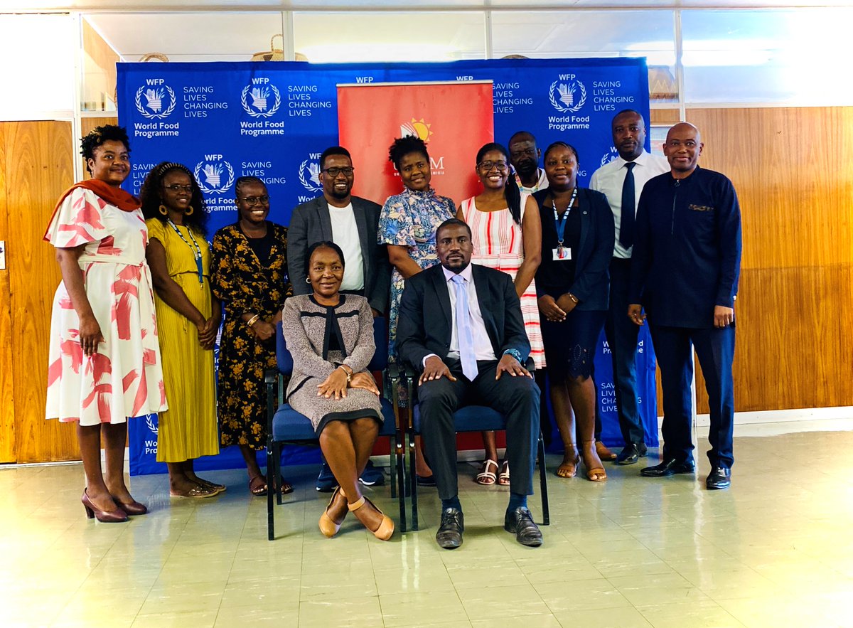 #WFP and @unam_na have signed an MOU to strengthen smallholder farmers' capacity. This will help reduce food waste and loss, improve dietary diversity, and enhance food safety.  

We can't wait to see the positive outcomes of this  collaboration. 
#PartnershipfortheGoals