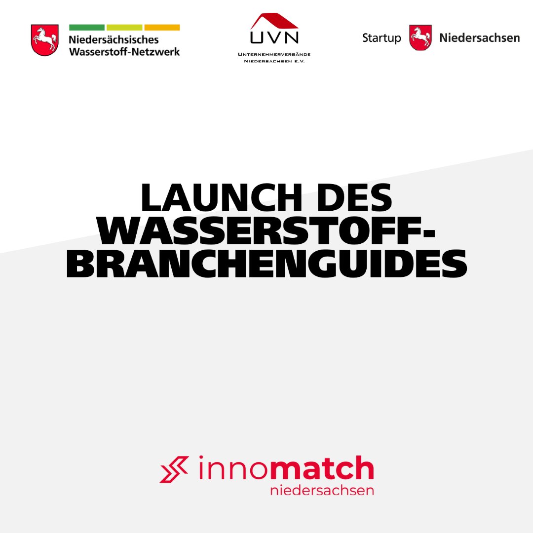 startupnds's tweet photo. Wir präsentieren den #Wasserstoff-Branchenguide auf #innomatch in Zusammenarbeit mit @uvn_ev und dem Niedersächsischen Wasserstoffnetzwerk. Mehr dazu in unserer Pressemitteilung 👉 https://t.co/FL7SS6snDc #macheneinfachmachen https://t.co/z7MkzgAsWN