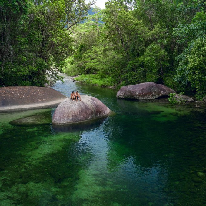If magical swimming spots are your thing, then @CairnsGBR&nbsp;should be topping your bucket list 😍  You'll<a href="/tag/seeaustralia"class="tags"><span>#seeaustralia</span></a><a href="/tag/comeandsaygday"class="tags"><span>#comeandsaygday</span></a><a href="/tag/babindaboulder"class="tags"><span>#babindaboulder</span></a>