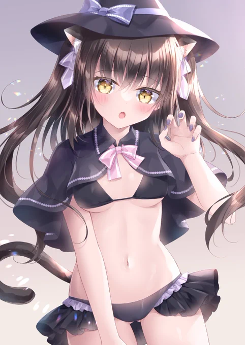 魔法使いな黒猫ちゃんฅ•ω•ฅ#これでフォロワーさん増えました 
