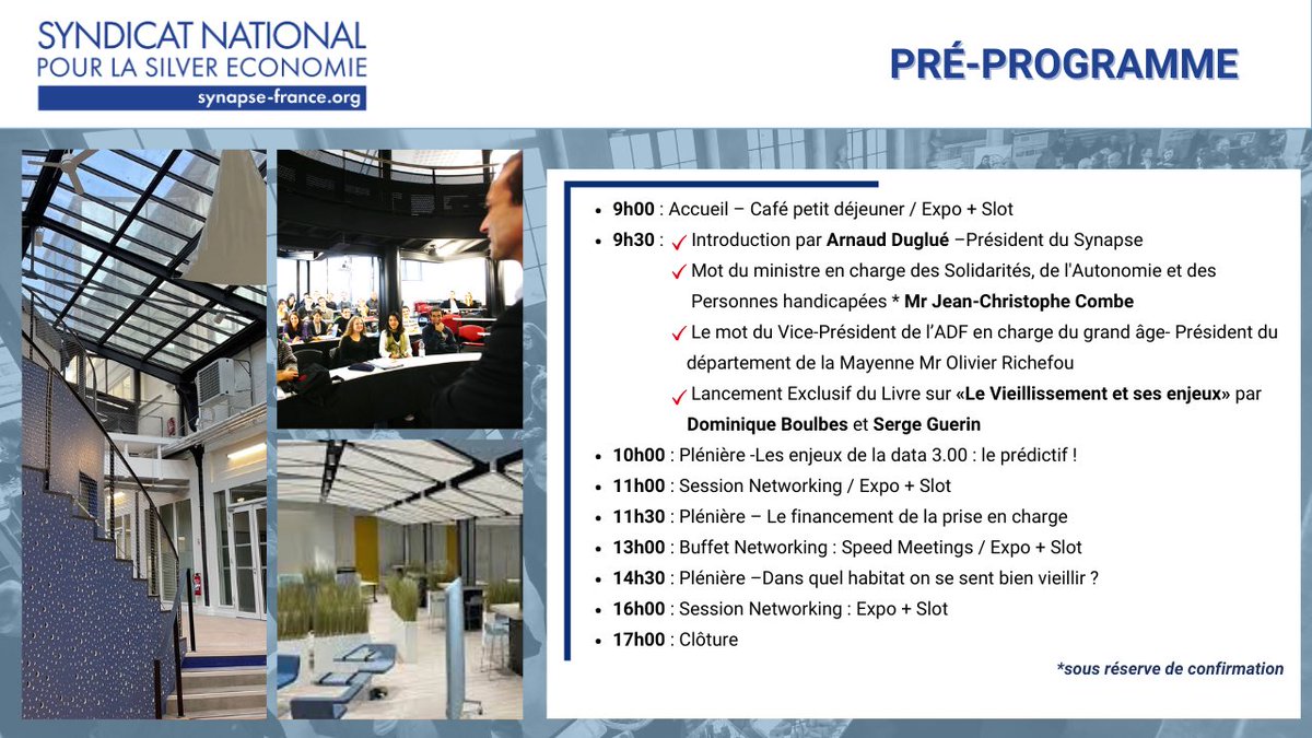 SYNAPSE Syndicat National Pour la Silver Economie tweet media