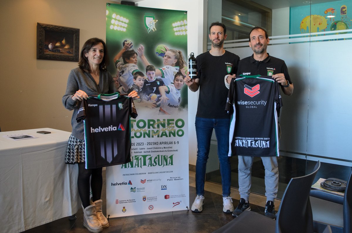 🤾 El Torneo de Semana Santa de Balonmano Base de Anaitasuna crece en casi 7⃣0⃣0⃣ participantes.

🗓️ La novena edición de esta cita referente en el calendario nacional se celebrará entre el 6 y el 9 de abril.

📝 Puedes leer la noticia en: bit.ly/3nLzuiA