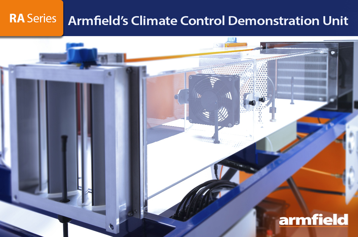 Armfield_Edu's tweet image. #Armfield’s Recirculating #AirConditioning Unit is a climate control demonstration unit.
Computer controlled with real time #datalogging aids investigations into efficiency, relative humidity, dehumidification & energy balance
#engineeringeducation #refrigeration #heattransfer