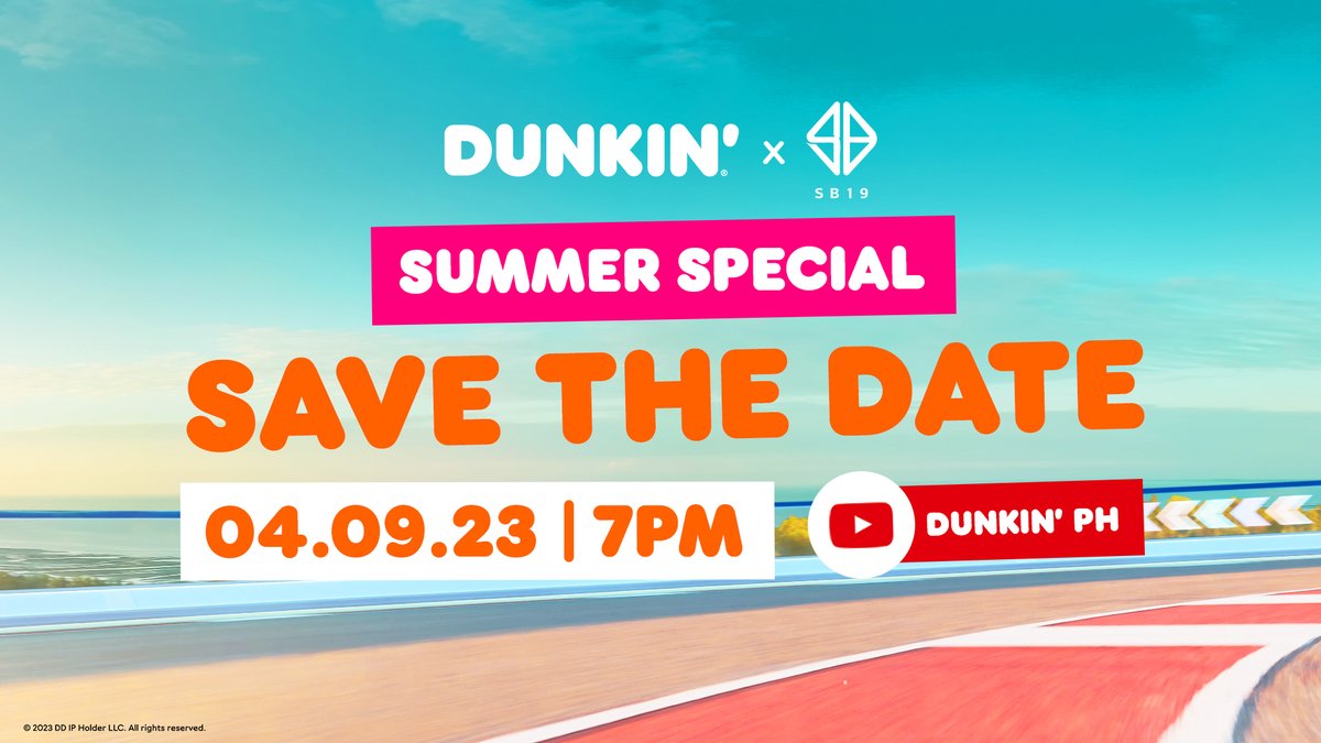 dunkinph's tweet photo. A’Tin, kita-kits 7pm this Sunday - April 9 for Episode 1 of Dunkin’ PH x SB19 Summer Special! Exclusive at Dunkin’ PH Youtube Channel #SB19SummerSpecialDunkinPH 

Subscribe now at https://t.co/22qSpV07RZ https://t.co/Hed2Z2XqWp