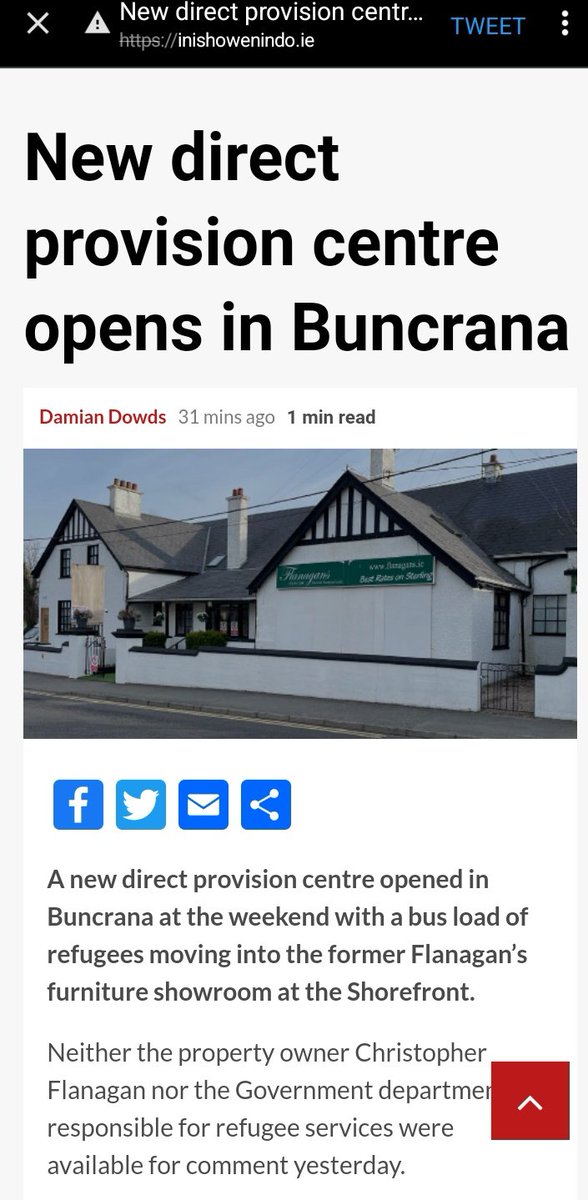 New DP Centre opened in Buncrana today. Owners and Council not available for comment.

- Mica/Pyrite not sorted 
- Evictions not sorted
- Homeless on council waiting lists not sorted

JUST LANDED - SORTED 

#IrelandisFull 
#HousingCrisis 
#MakeIrelandSafeAgain 
#EvictionBan