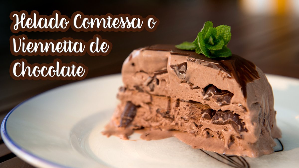 Helado Comtessa o Viennetta de Chocolate, Muy Facil. youtu.be/FwDF3cIIovQ
 #chocolatelat #helado #postres #icecream