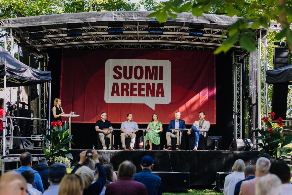Olemme jälleen pääyhteistyökumppanina ensi kesän SuomiAreenassa.☀️ 

Tuomme esiin datan ja teknologian roolia kansalaisten hyvinvoinnin edistäjänä, yritysten vihreän siirtymän mahdollistajana sekä nuorten tulevaisuususkon vahvistamisessa. bddy.me/3nON4Bu

#SuomiAreena
