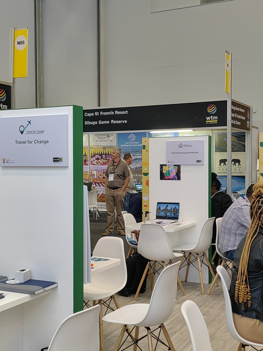 daring_travel's tweet photo. Day 2 @WTM_Africa #WTMA23 #WTMAfrica #DaringAdventures #shareSouthafrica #ideasarrivehere #capetowntourism #womenintourism #travelagency @ATravelWeek #Wedotourism https://t.co/3Ga8D1M6T0
