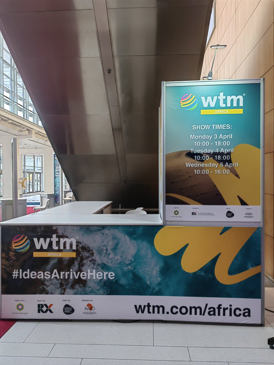 daring_travel's tweet photo. Day 2 @WTM_Africa #WTMA23 #WTMAfrica #DaringAdventures #shareSouthafrica #ideasarrivehere #capetowntourism #womenintourism #travelagency @ATravelWeek #Wedotourism https://t.co/3Ga8D1M6T0