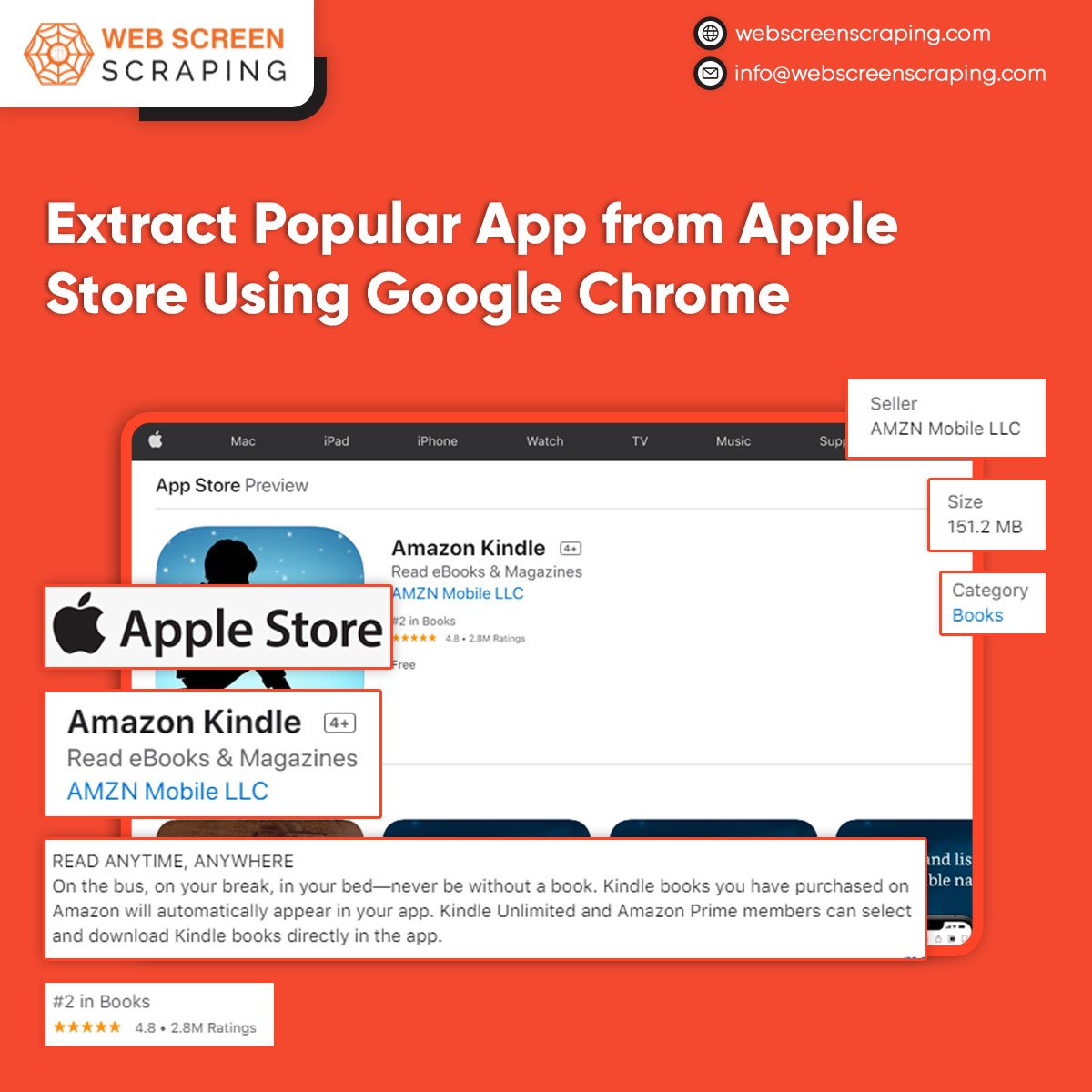 webscreenscrap's tweet image. Here you can get information about how to extract apple store data using google chrome. #WebScreenScraping will help you to #ScrapePopularAppStores in the USA.
webscreenscraping.com/extract-popula…

#AppScraper #AppleAppScraper #AppleStore #AppleAppStore #IOSApp #WebScraping