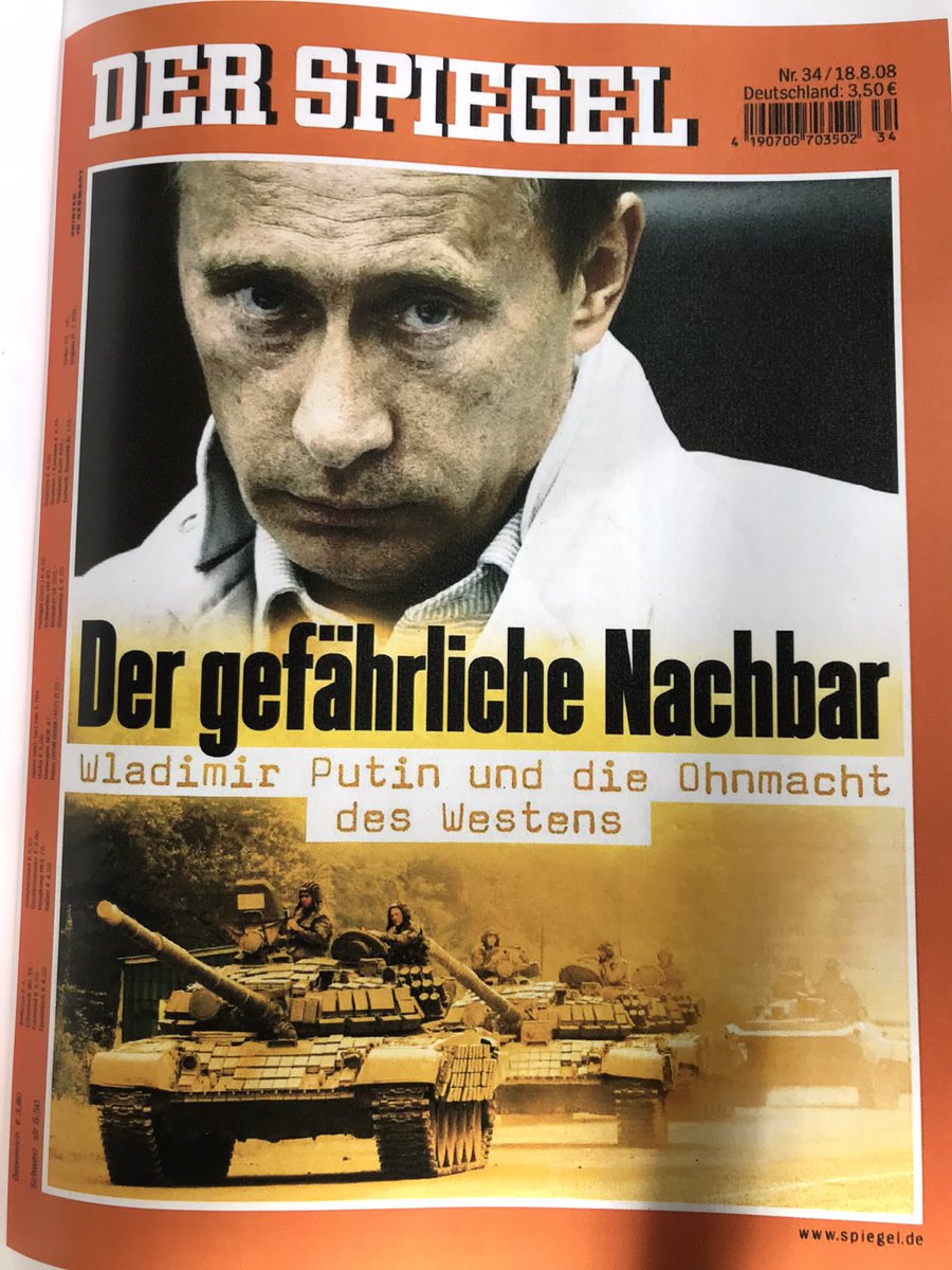 Spiegel-Heft vom Sommer 2008. Fünfzehn Jahre her!