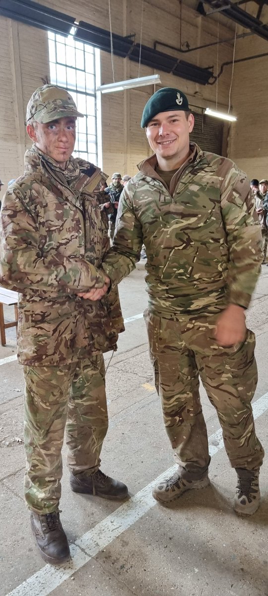 AbingdonSchCCF's tweet photo. Congratulations to Cadet Frears for winning the best recruit on camp this year, and Cadet Badcock for winning the most improved recruit. https://t.co/o7J4E3k9lb