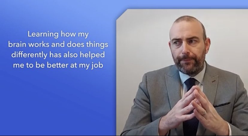 Detective Constable Daley Jones talks about being diagnosed with ADHD as an adult canddid.nhs.uk/adhd @MerseysidePCC @the_police_fdn @gmpolice @WestYorksPolice @keithfraser2017 @stephgibb1404 @GEOgovuk @MoJGovUK @PolicePosAction @DWP @YouthJusticeLA @jrf_uk @AdhdAllienceUK