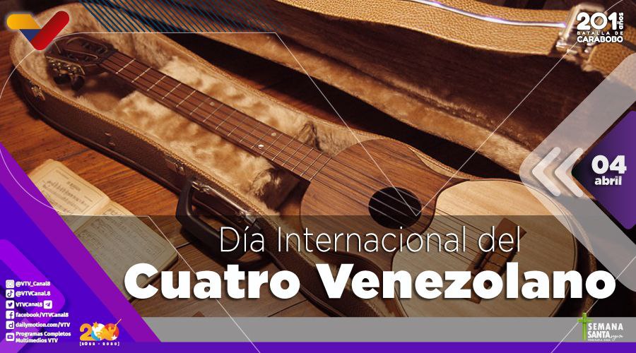 r_geranios's tweet photo. Cada día 4 del mes 4 se celebra el Día Internacional del Cuatro Venezolano, instrumento representativo del joropo; es de cuerda pulsada y posee cuatro órdenes afinadas.

#SemanaMayorEnAmor https://t.co/cxa0Bkq8fl