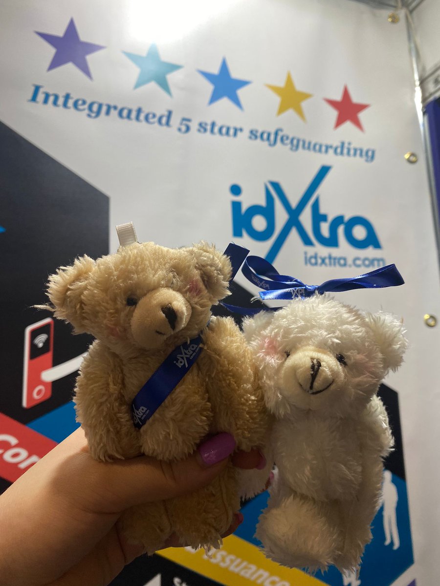 IDXtraLtd's tweet photo. A few lucky visitors to our stand at BETT 2023 received an idXtra 'Business Bear' - 'cos we all need a cute companion to help us safeguard! 😆🧸🔐 @Bett_show https://t.co/myZ9jBcQpm
