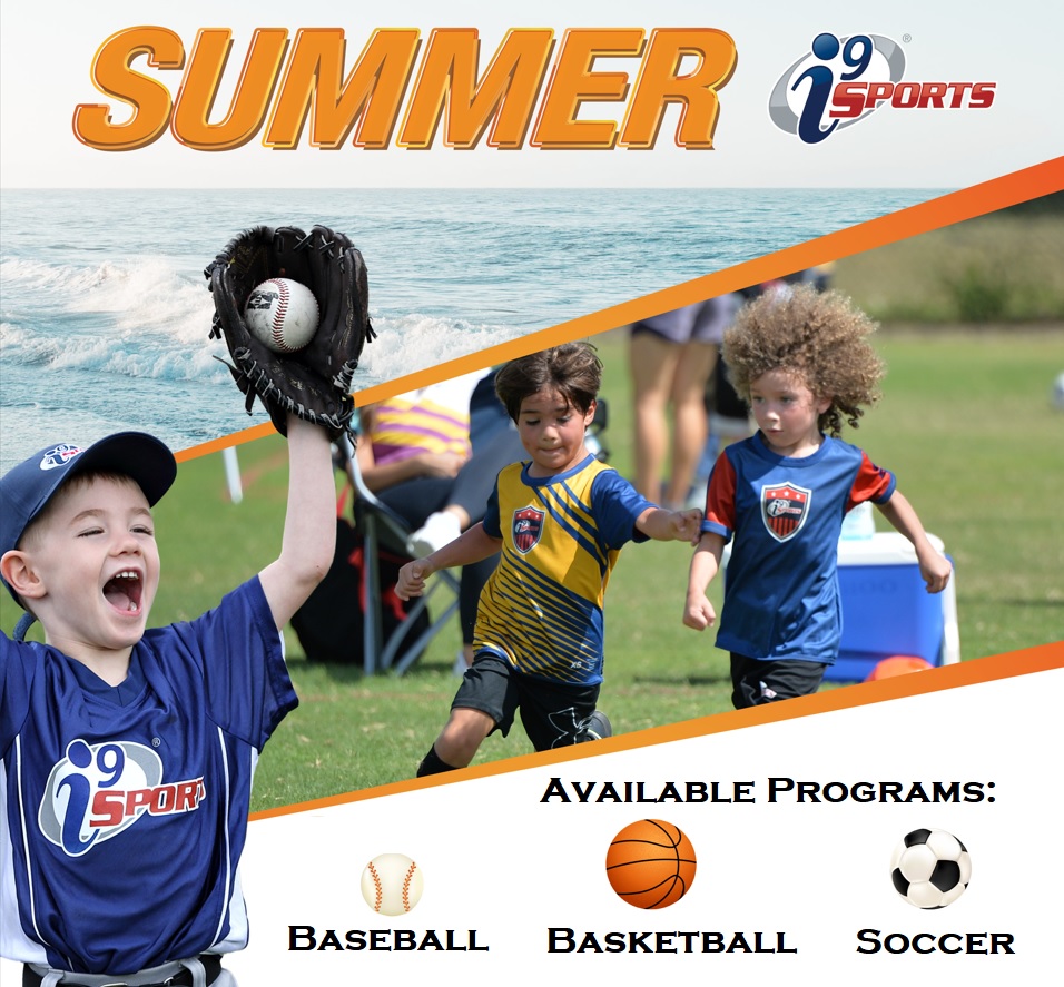 i9SportsSteve's tweet photo. Register NOW for i9 Summer Sports Programs. 
Deadline to register is 5/19/23
https://t.co/jyD7dlAZcY https://t.co/SxQn5MkymQ