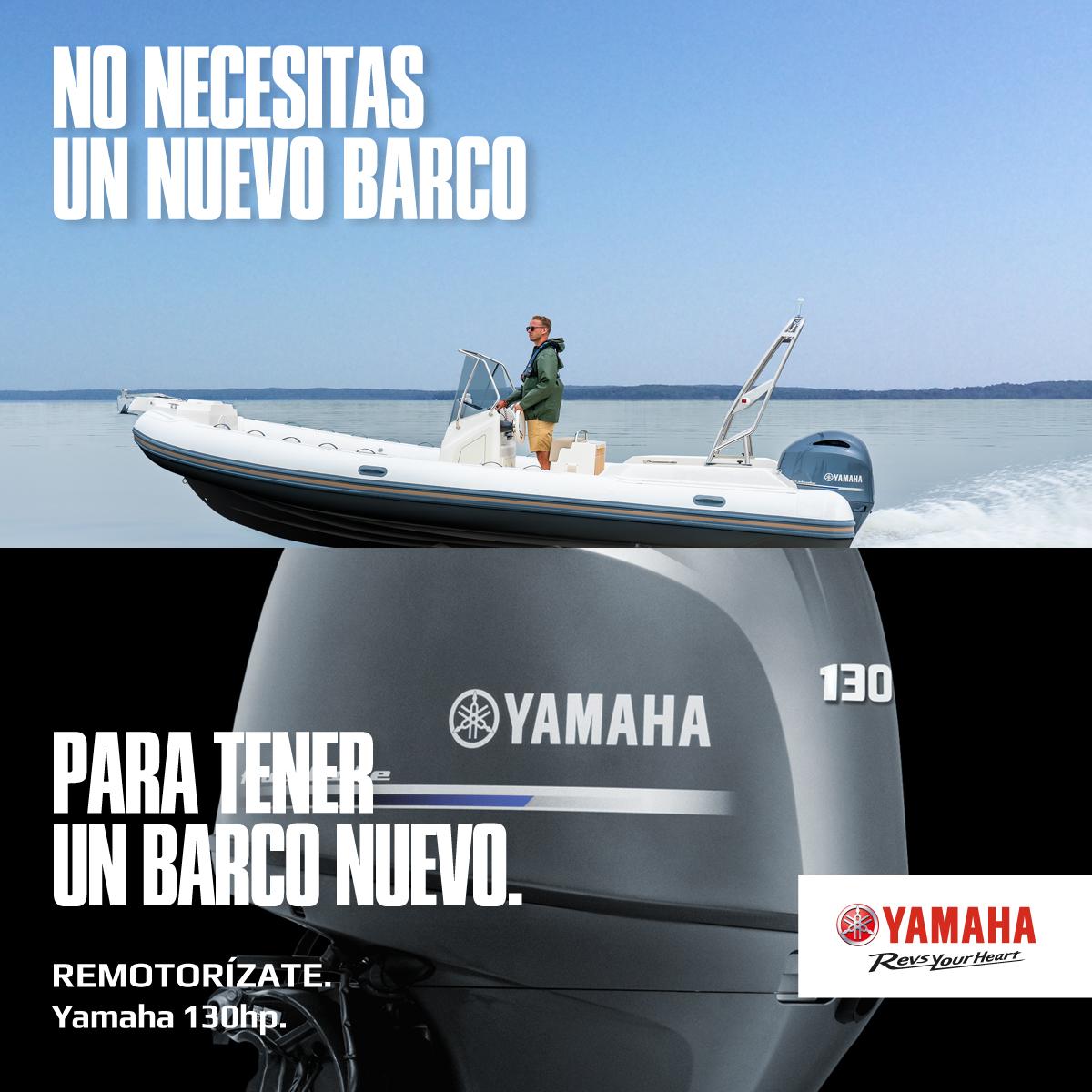 CatamaranCenter's tweet image. ¡Estrena barco con la campaña de remotorización de Yamaha!
Ahora puedes cambiar tu viejo motor con una sobretasación de hasta 3.386€ y disfruta este verano con un barco nuevo. ¡Ven a informarte!
#Remotorizacion #Yamaha #RevsYourHeart #EmpoweredbyYamaha #fuerabordas