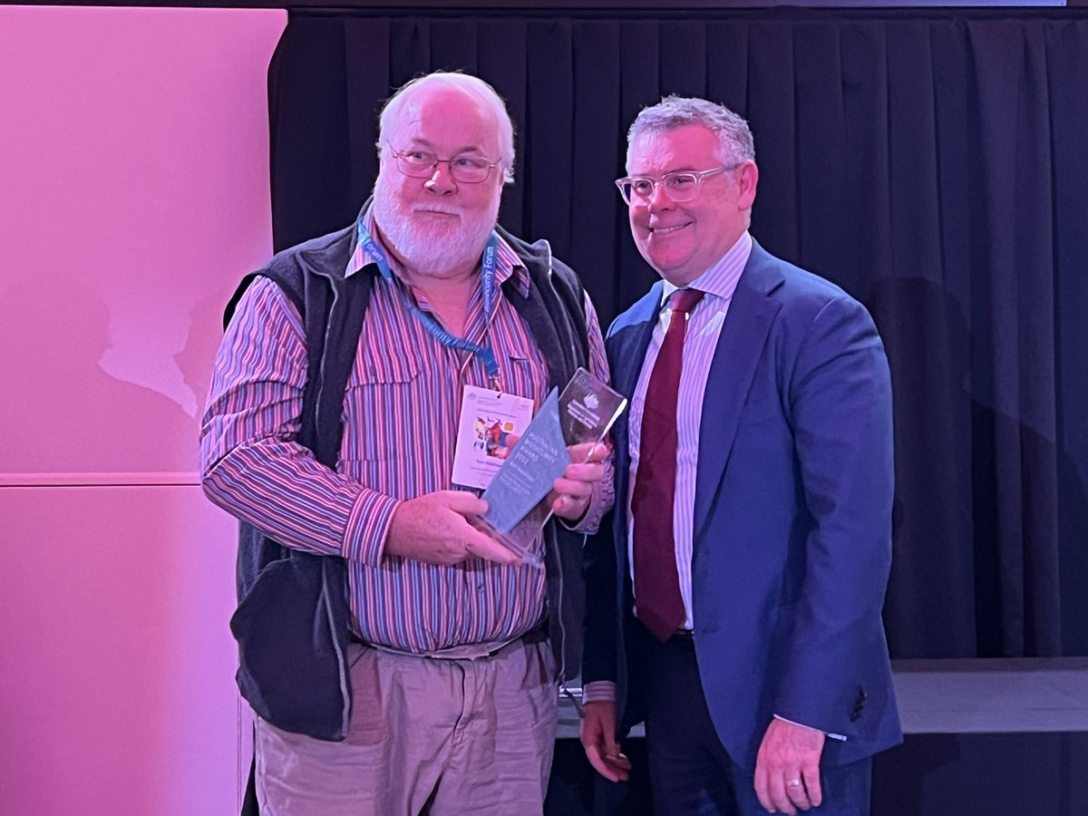 Invasive Species Council (@iscaustralia) on Twitter photo Big congratulations to Bob Makinson for winning the environmental biosecurity award tonight for his work on raising awareness about the devastating plant disease myrtle rust. <a href="/ANPlantC/">ANPC</a> <a href="/MurrayWatt/">Senator Murray Watt</a> <a href="/PBRI_Australia/">Plant Biosecurity Research Initiative</a> <a href="/planthealthaust/">Plant Health Aust</a> <a href="/DAFFgov/">Department of Agriculture, Fisheries and Forestry</a> Big congratulations to Bob Makinson for winning the environmental biosecurity award tonight for his work on raising awareness about the devastating plant disease myrtle rust. <a href="/ANPlantC/">ANPC</a> <a href="/MurrayWatt/">Senator Murray Watt</a> <a href="/PBRI_Australia/">Plant Biosecurity Research Initiative</a> <a href="/planthealthaust/">Plant Health Aust</a> <a href="/DAFFgov/">Department of Agriculture, Fisheries and Forestry</a>