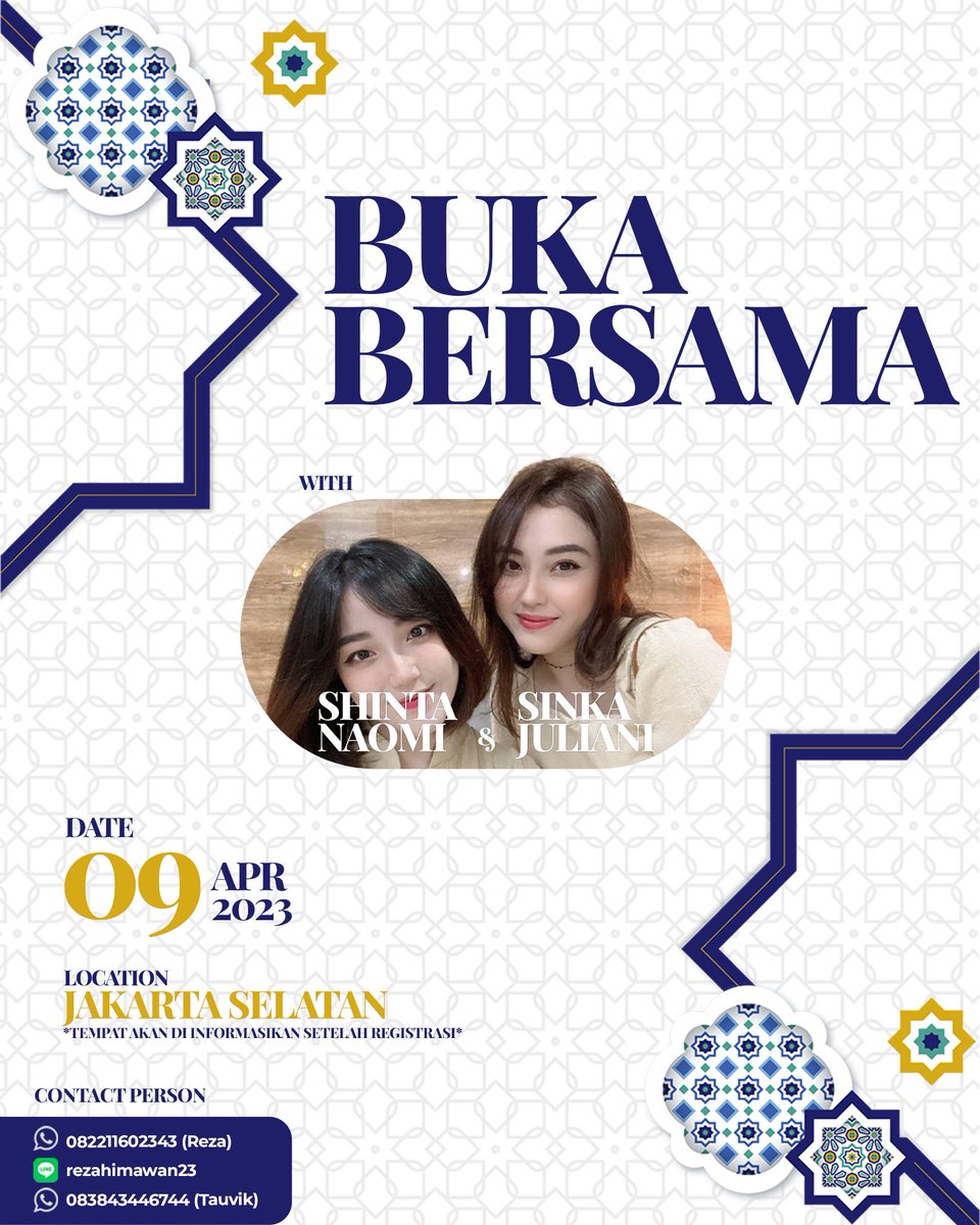 Yuk yang mau join, kuotanya terbatas ya guys!! See you ☺️