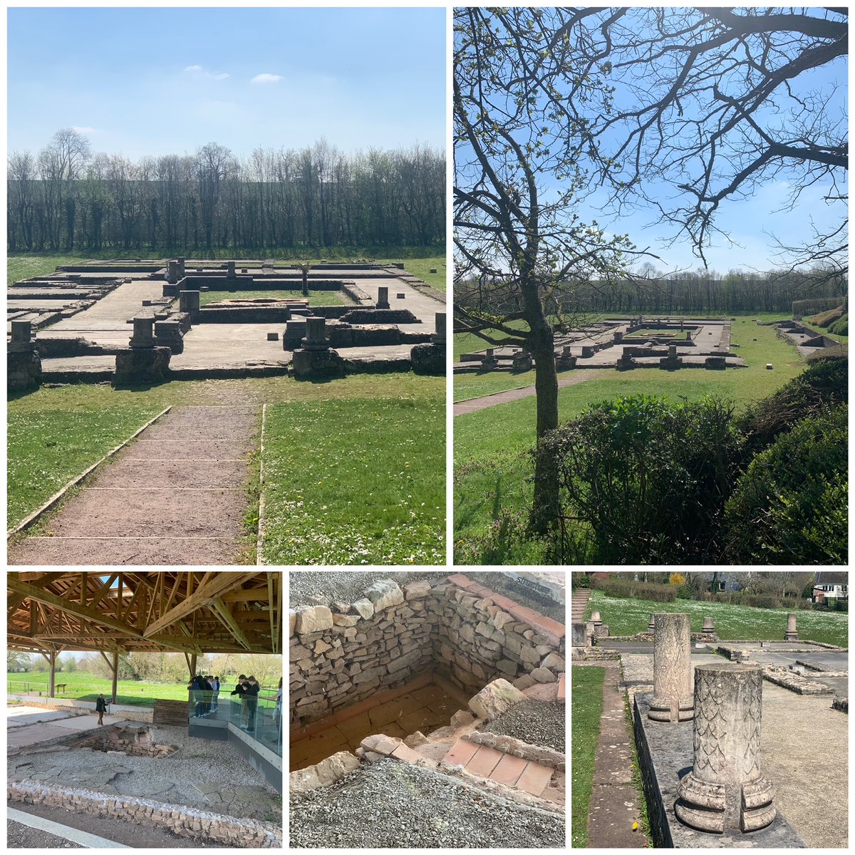 CurieBernay's tweet photo. 🛖🏟️"Pour savoir où nous allons...il faut savoir d'où nous venons..."Retour vers le passé pour nos 5ème avec la visite du site archéologique Vieux la Romaine.🛖🏟️ Des ateliers plébiscités par tous,élèves et enseignants. Merci à l'équipe de Lettres pour ce beau voyage @MoncadaFra https://t.co/n4Py4B9yXE
