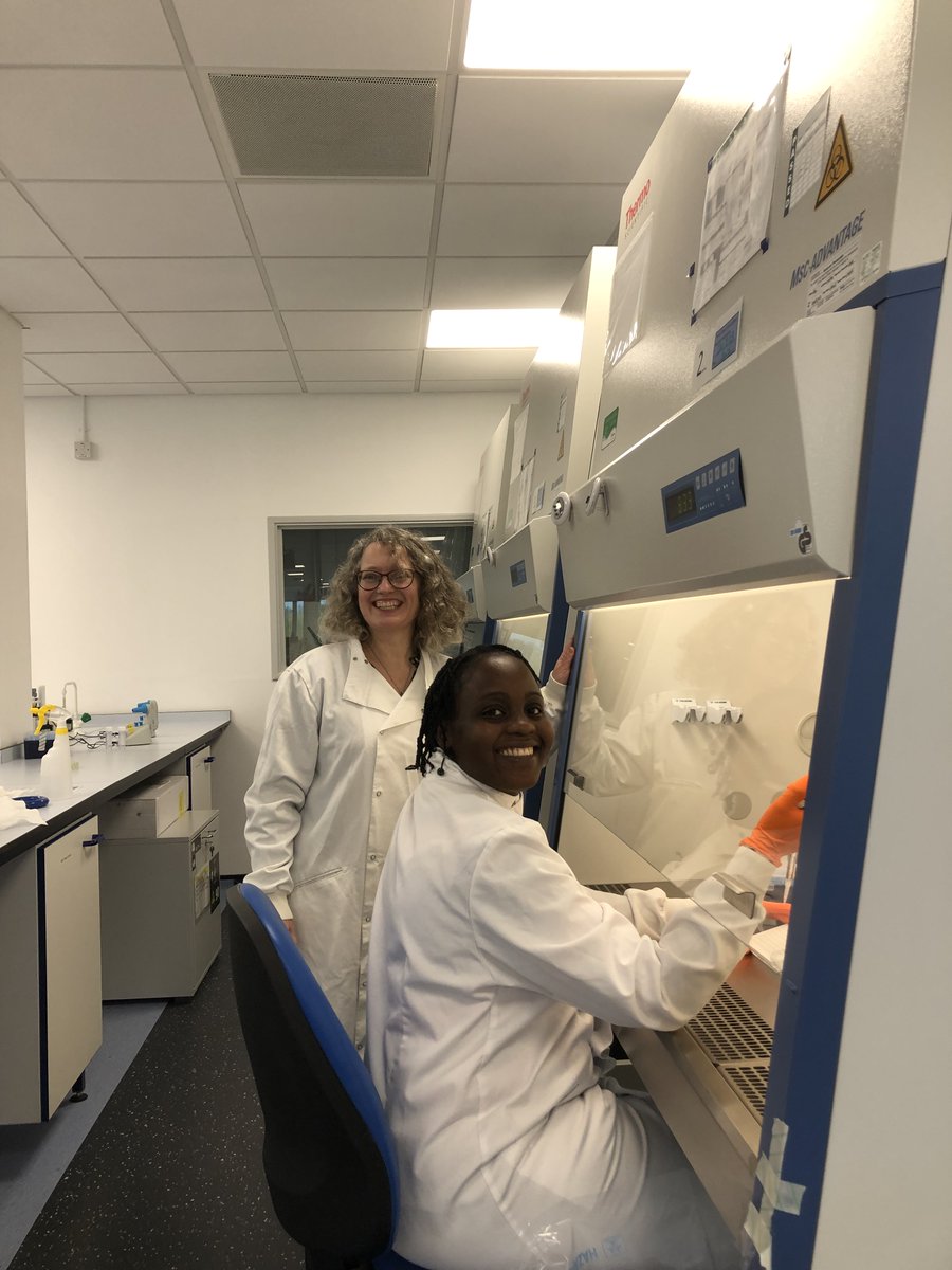 AREF_Africa's tweet photo. Our Research Manager @grlkent last week visited our Research Development Fellow in Surrey where she recently started her fellowship. 🤩

Dr Doty Ojwach is a postdoc researcher currently studying the impact of maternal HIV. Read more about her training ➡️https://t.co/w3tVHuhHeB https://t.co/ktm6VDUl1I