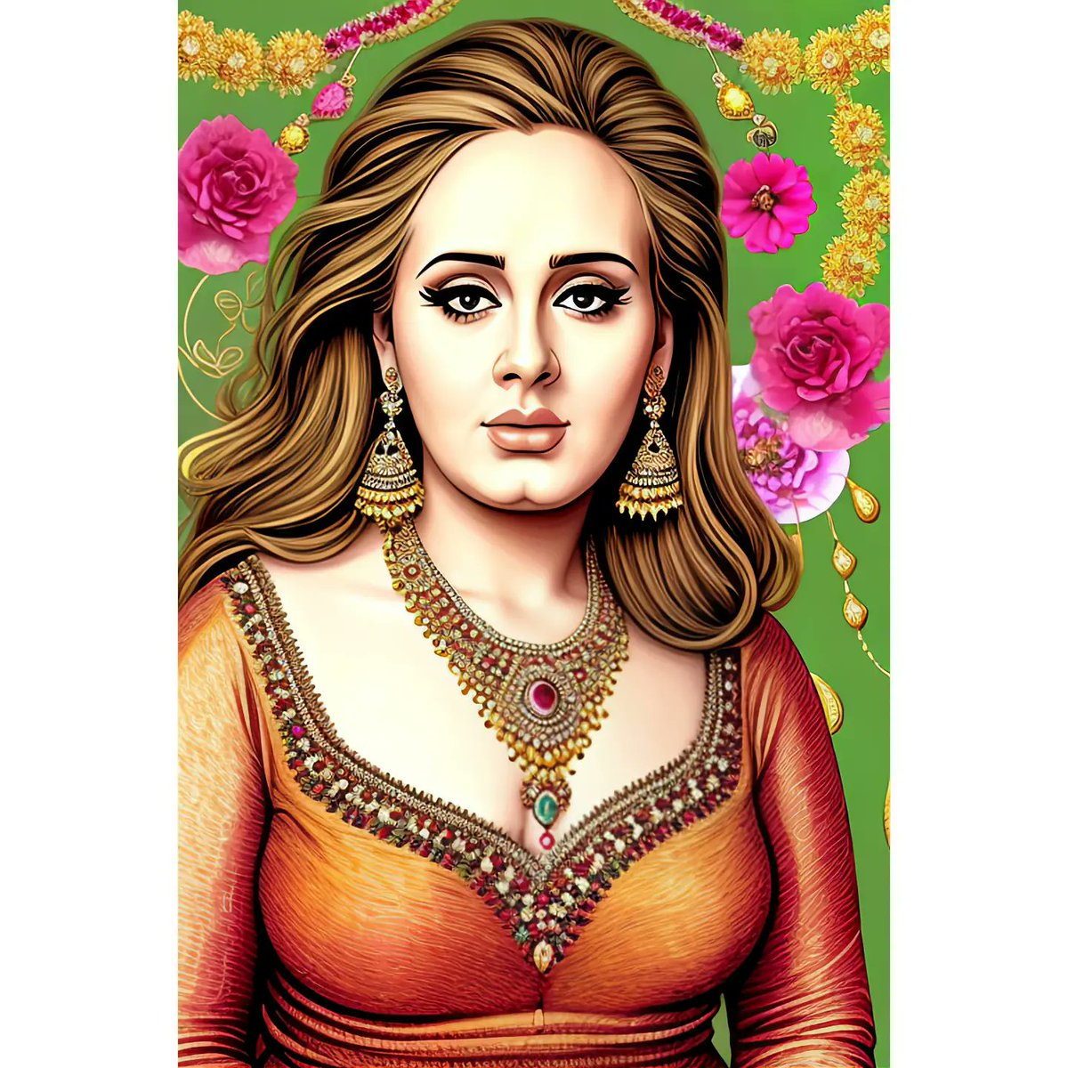 ai_divas's tweet photo. 🔥🔥What if Raja Ravi Varma painted Adele🔥🔥🔥
Follow for more posts..

#ai #aiart #ai_divas #desigirl #stablediffusion #midjourney #openai #dalle2 #sareelove #aiartcommunity #aiartist #aiartgallery #aiartwork #aiartdaily  #ravivarma #ravivarmapaintings #adele #whatif #india https://t.co/6kyEXSI4Ke