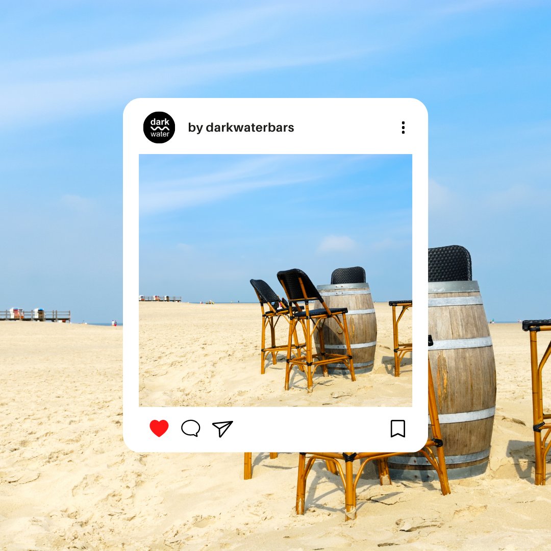 Bring the bar to your favourite location. #beachbar #mobilebar #wedding #beach #event