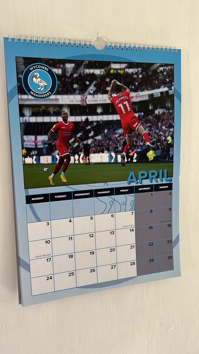 SeshlordSido's tweet photo. buzzing with my wycombe calendar this month… https://t.co/aOkDT35vzC