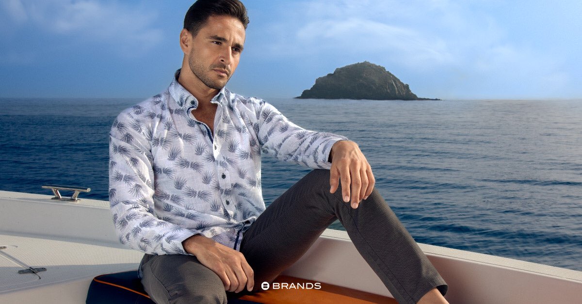 Relax by the sea side this summer in the lightweight casual shirt with a classic color and prints to match your mood.

Shop the look!

#BRANDSFashionForMen #SmartLooks #SmartPrice #summer2023 #ramadan #shirt #casuals #shirtsformen #mensoutfit