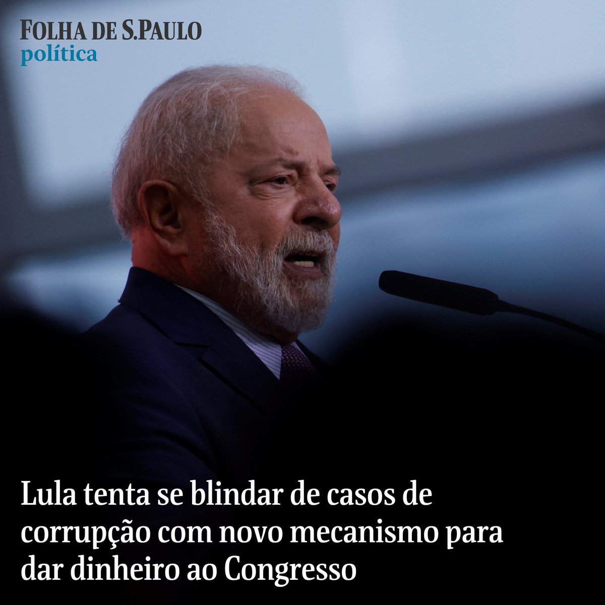 Lula tenta se blindar de casos de corrupção com novo mecanismo para dar dinheiro ao Congresso. Nova verba de R$ 9,8 bilhões simula emendas parlamentares; governo quer divulgar padrinhos para conter eventuais desgastes 📰📲 Leia: mla.bs/39c49ca4 📝@thiago__resende