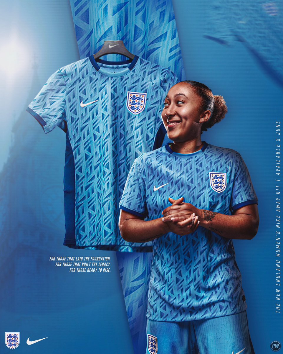 graphicsbypw's tweet photo. For those that laid the foundation.
For those that built the legacy.
For those ready to rise.

The new England Women's Nike kits. Available 5 June 🏴󠁧󠁢󠁥󠁮󠁧󠁿

ART DIRECTOR &amp; DESIGNED BY @graphicsbypw Original art concept https://t.co/iZsPMPemuW