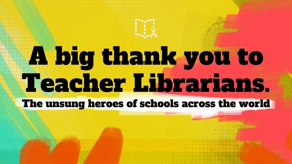 Happy National School Librarian Day!

The unsung heroes of schools across the world. 💛📚🌈

#tlchat #ISTElib #edchat