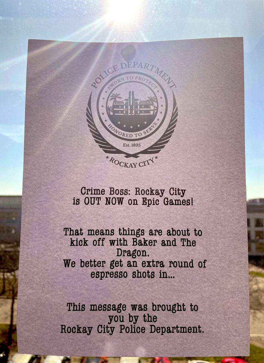 RockayCityPD's tweet photo. Hey Sheriff, I got the printer working! https://t.co/bmgBtjSnEV