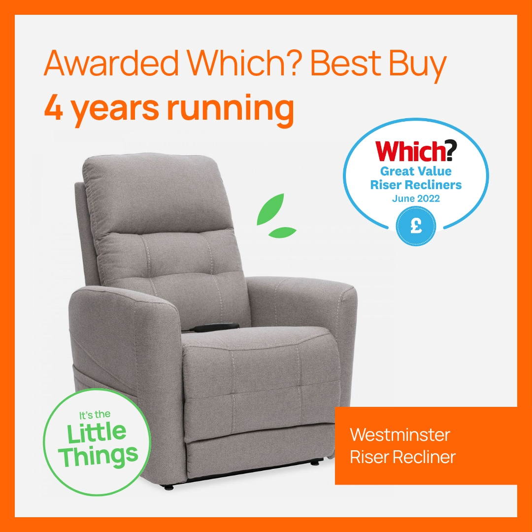FeneticTrading's tweet photo. The Westminster Riser Recliner is a Which? rated Great Value Riser Recliner!

Shop now - https://t.co/sh2YjDwk1W

@WhichUK  #FeneticWellbeing #MobilitySolutions #Mobility https://t.co/KArimGRQKB