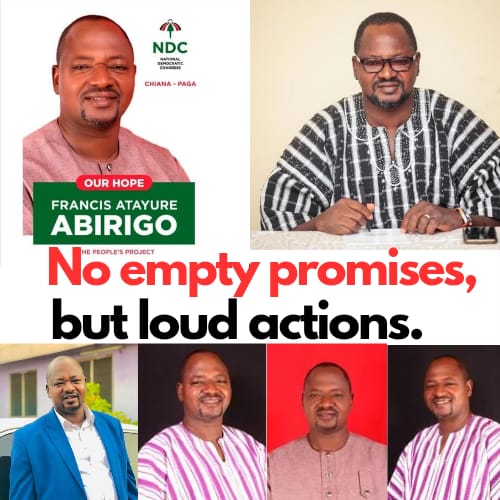 atayure's tweet photo. Tomorrow April 5, is slated for our vetting at the Upper East Regional NDC office @ 10:30 AM. 
I invite delegates, friends &amp;  family to cheer me up with small numbers as advised by  party authorities.
#ThePeople'sProject is materialising.
Belong to the winning team.
#TeamAbirigo https://t.co/TIZTpTiMpy