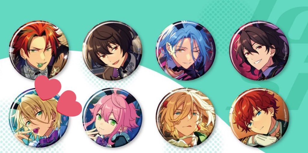 交換、譲渡】あんスタ テーマスカウト 缶バッジ 2022 WINTER Idol side