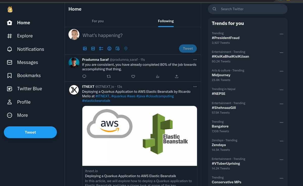 keithmifsud's tweet image. Is #Twitter running a sort of #crypto s̶c̶a̶m̶ campaign? I have a Doge logo on the sidebar and also shows when loading the page.

@TwitterEng  @elonmusk