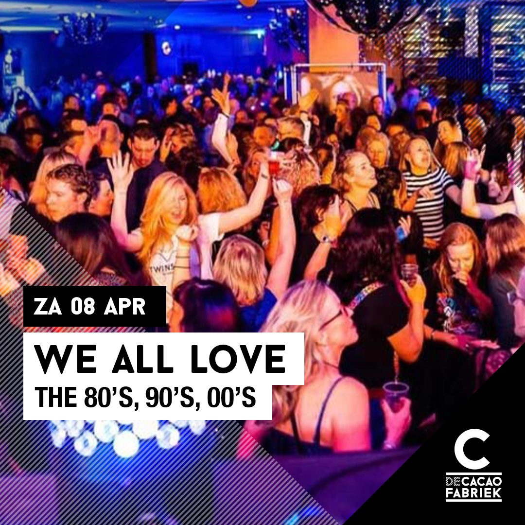 WE ALL LOVE ❤️ | 𝐀𝐫𝐞 𝐲𝐨𝐮 𝐫𝐞𝐚𝐝𝐲 𝐟𝐨𝐫 𝐭𝐡𝐞 𝐰𝐞𝐞𝐤𝐞𝐧𝐝?We All Love the 80's 90's &amp; 00's staat komende zaterdag op het programma!⚡️

Info 👉 bit.ly/3lhTtnz

#decacaofabriek #podium #event #wealllove #helmond #helmondcultuur #visithelmond